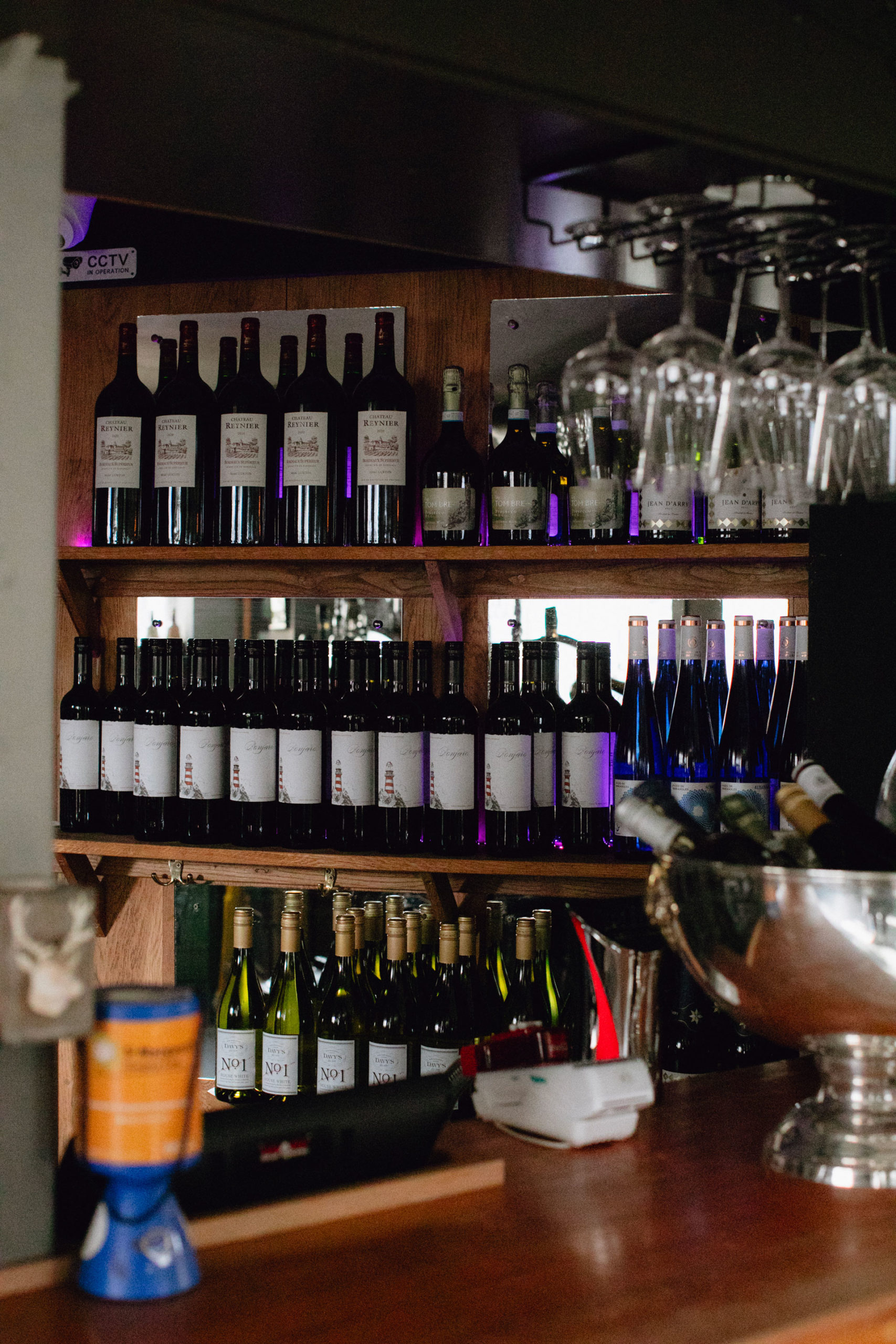 Wines at the new William Sitwell White Hart pub