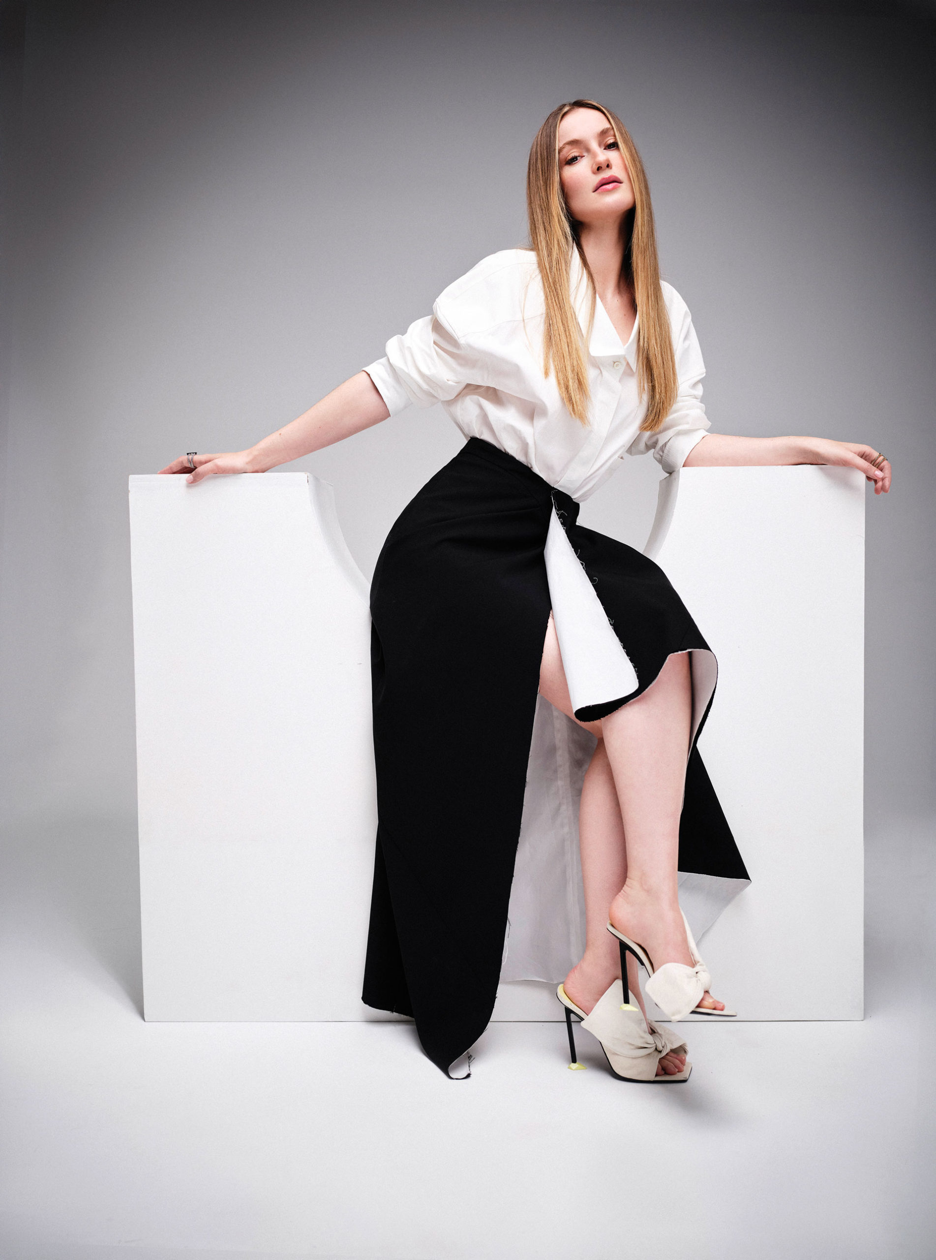 Actress Hannah Dodd, photographed for Country & Town House