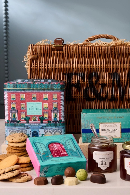 Gift hamper from Fortnum & Mason
