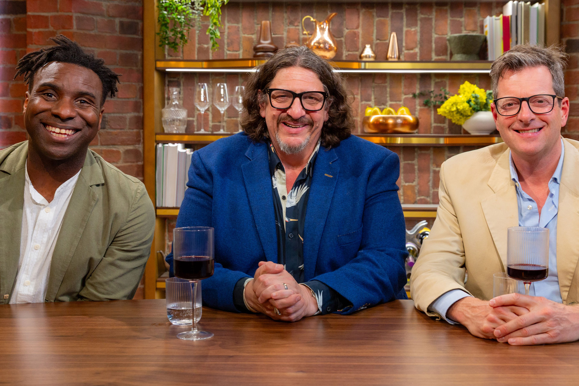 Jimi Famurewa, Jay Rayner and William Sitwell