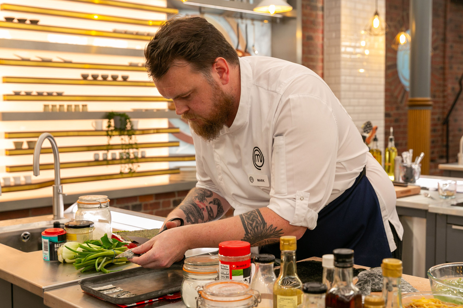 Mark O'Brien on MasterChef: The Professionals