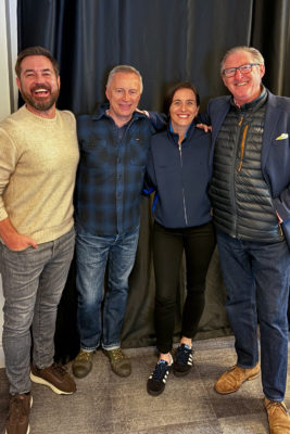 Martin Compston, Robert Carlyle, Vicky McClure & Adrian Dunbar at the Line Of Duty Series 7 read-through