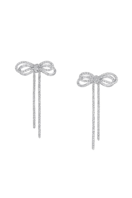 Ribbon earrings