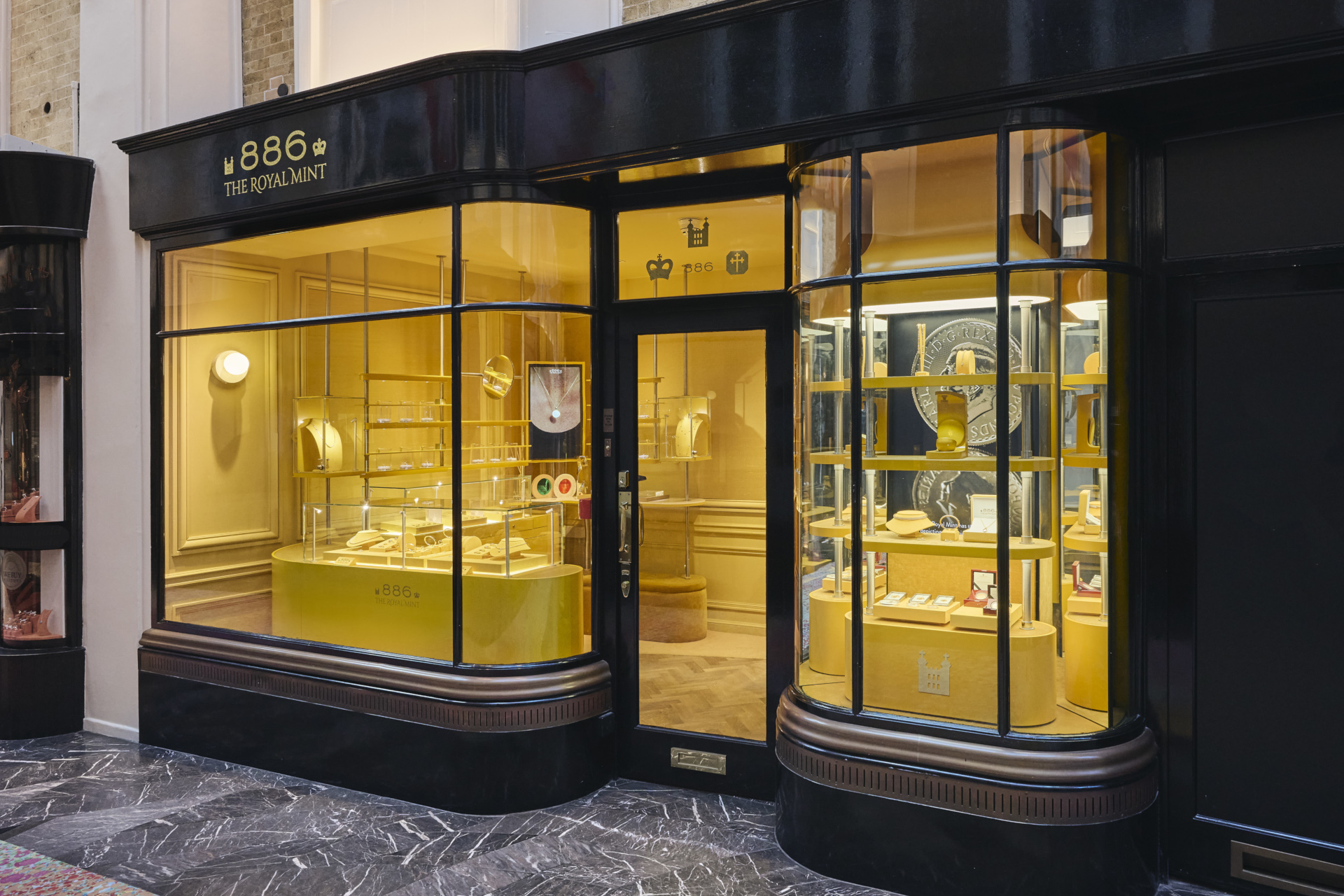 886 The Royal Mint shop front