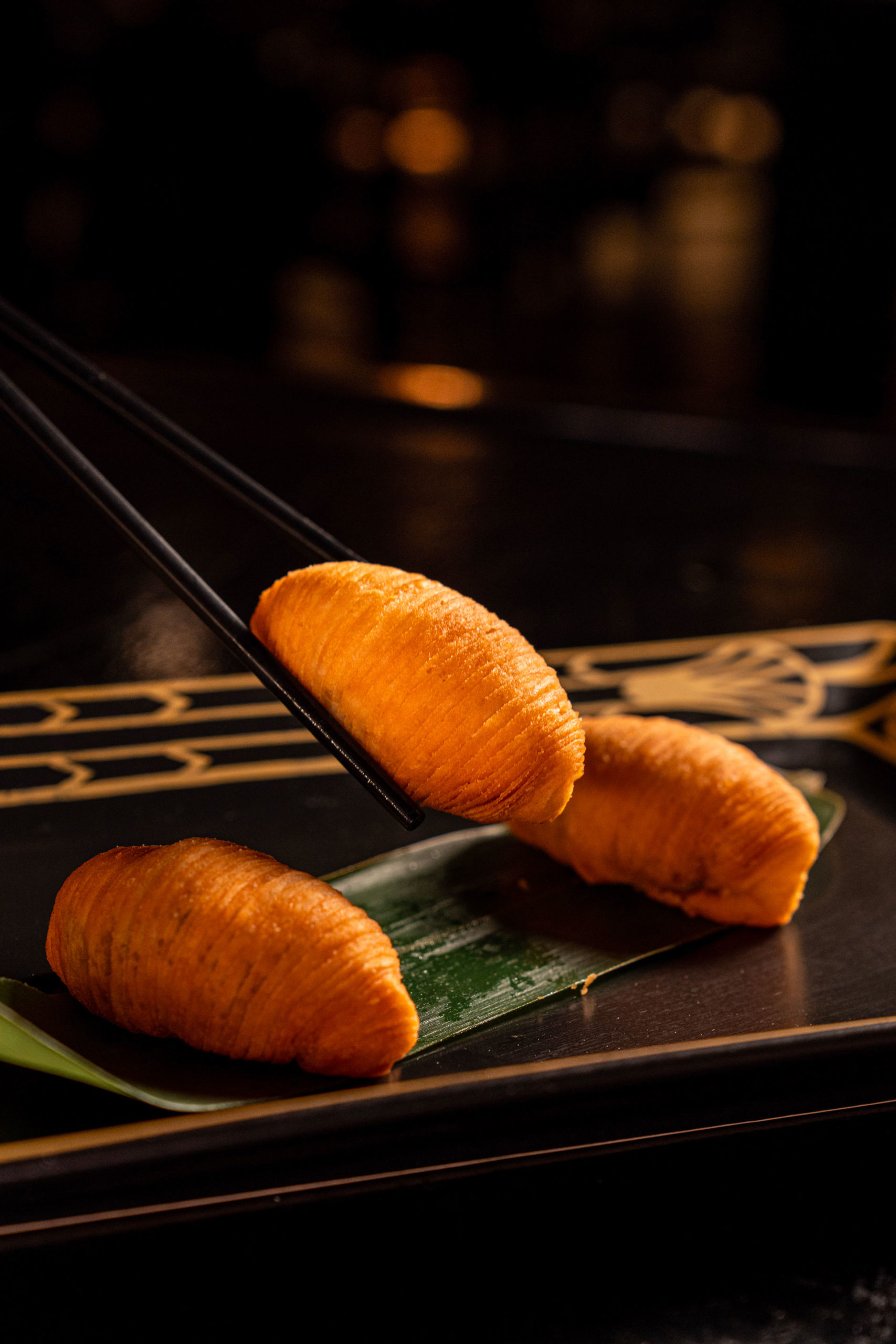 Dim Sum Library's beef wagyu puff