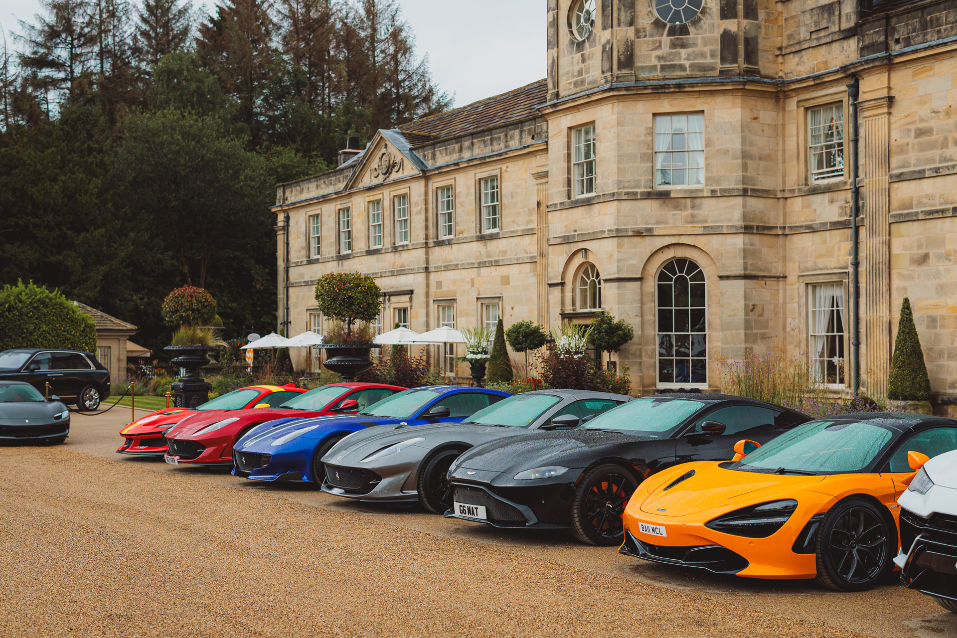 SuperCar Sunday at Grantley hall