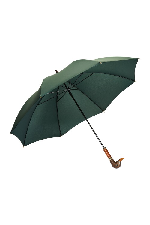 Duck handle James Smith & Sons green umbrella