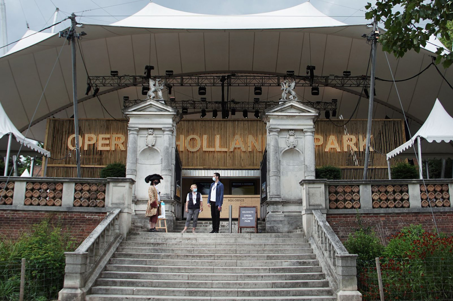 Exterior of Opera Holland Park
