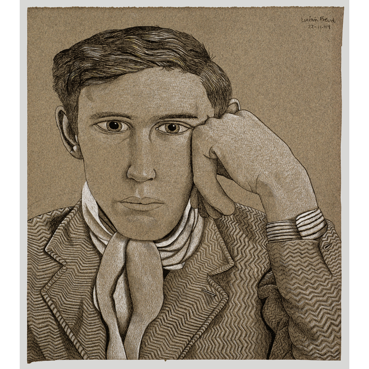 Portrait of a Young Man by Lucian Freud