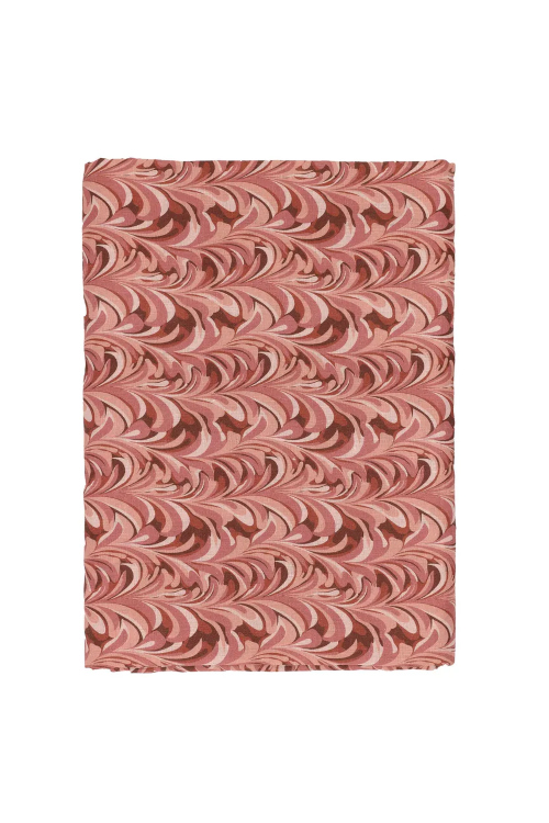 Pink marble table linen