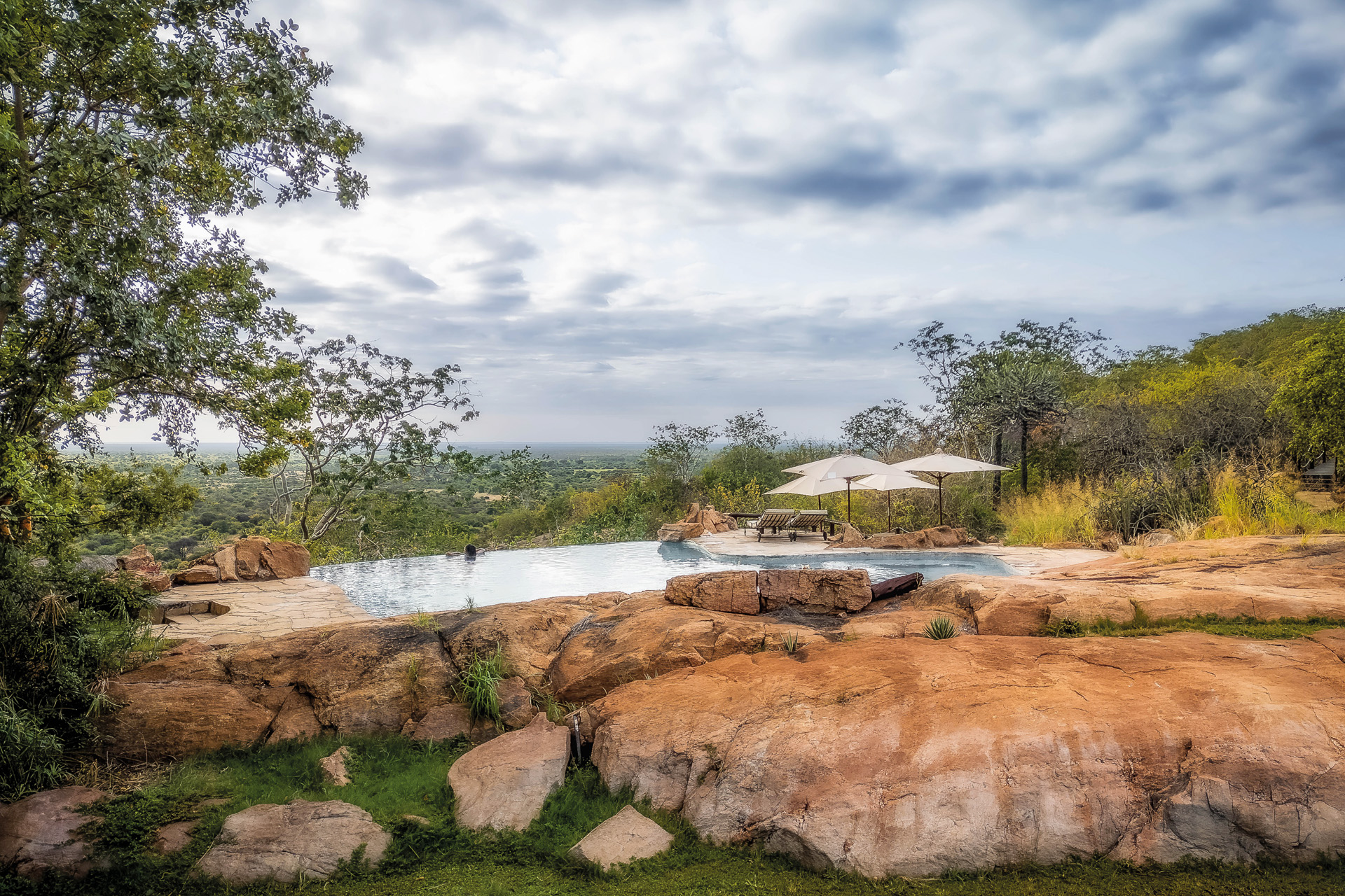 A swimming pool in Kenya