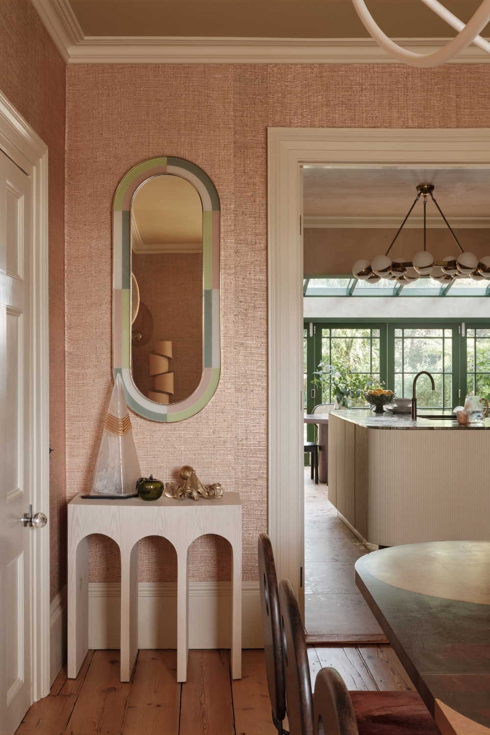 Dining room and kitchen by WOOLF Interior