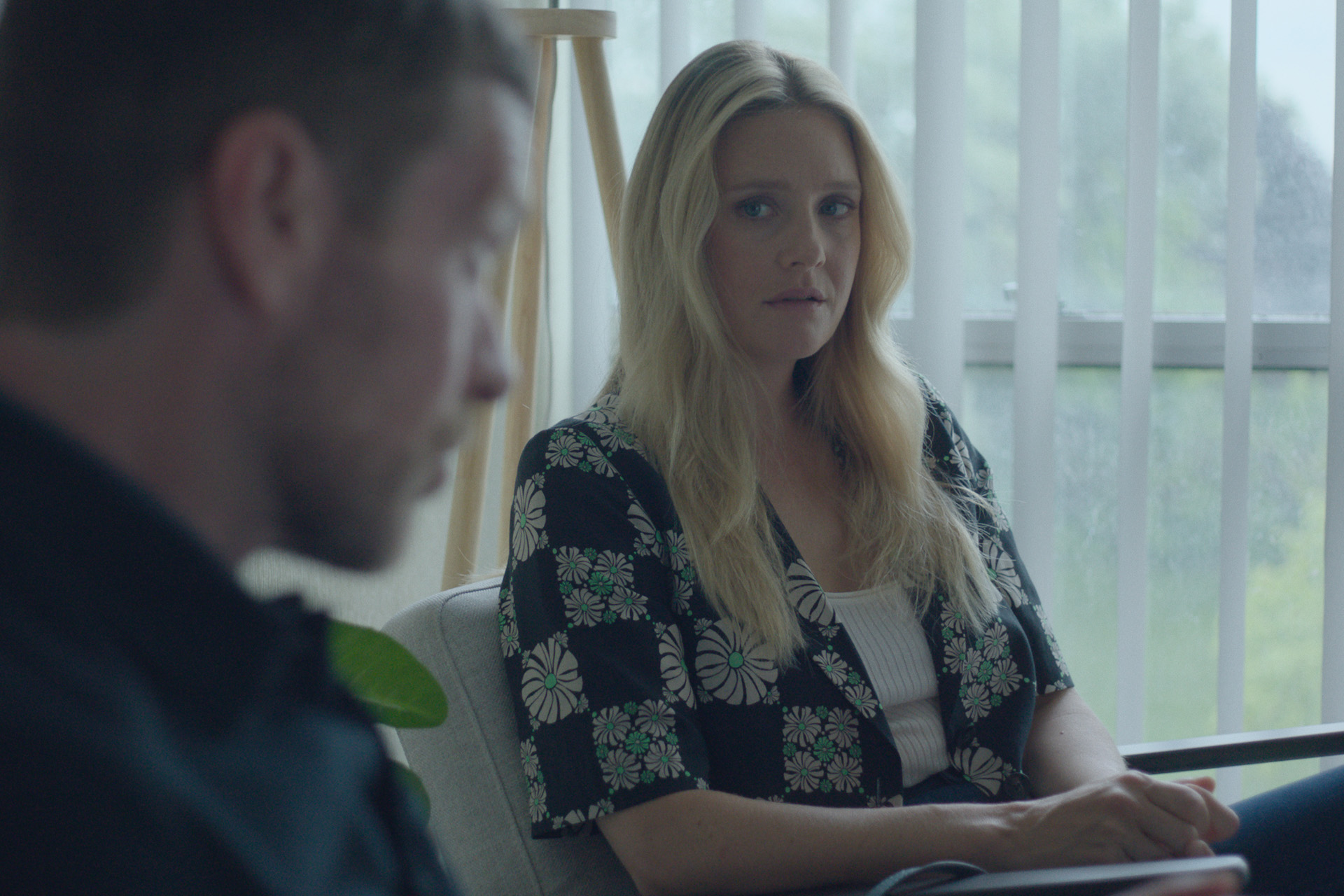 ROMOLA GARAI as Claire Wardley in Betrayal.