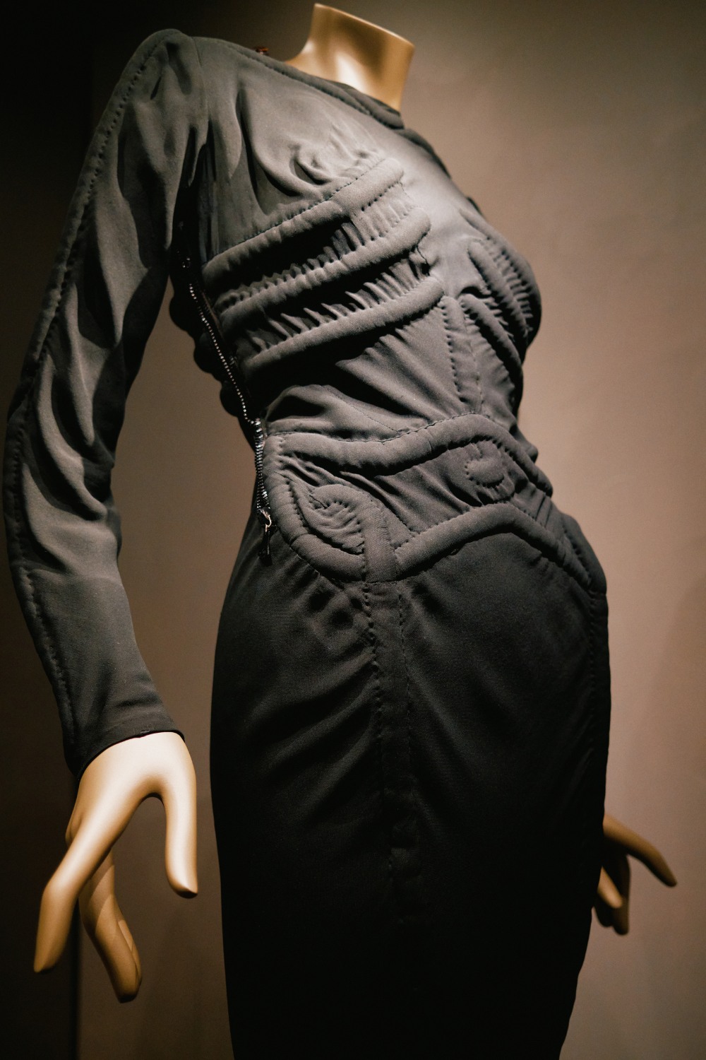 Skeleton dress by Schiaparelli