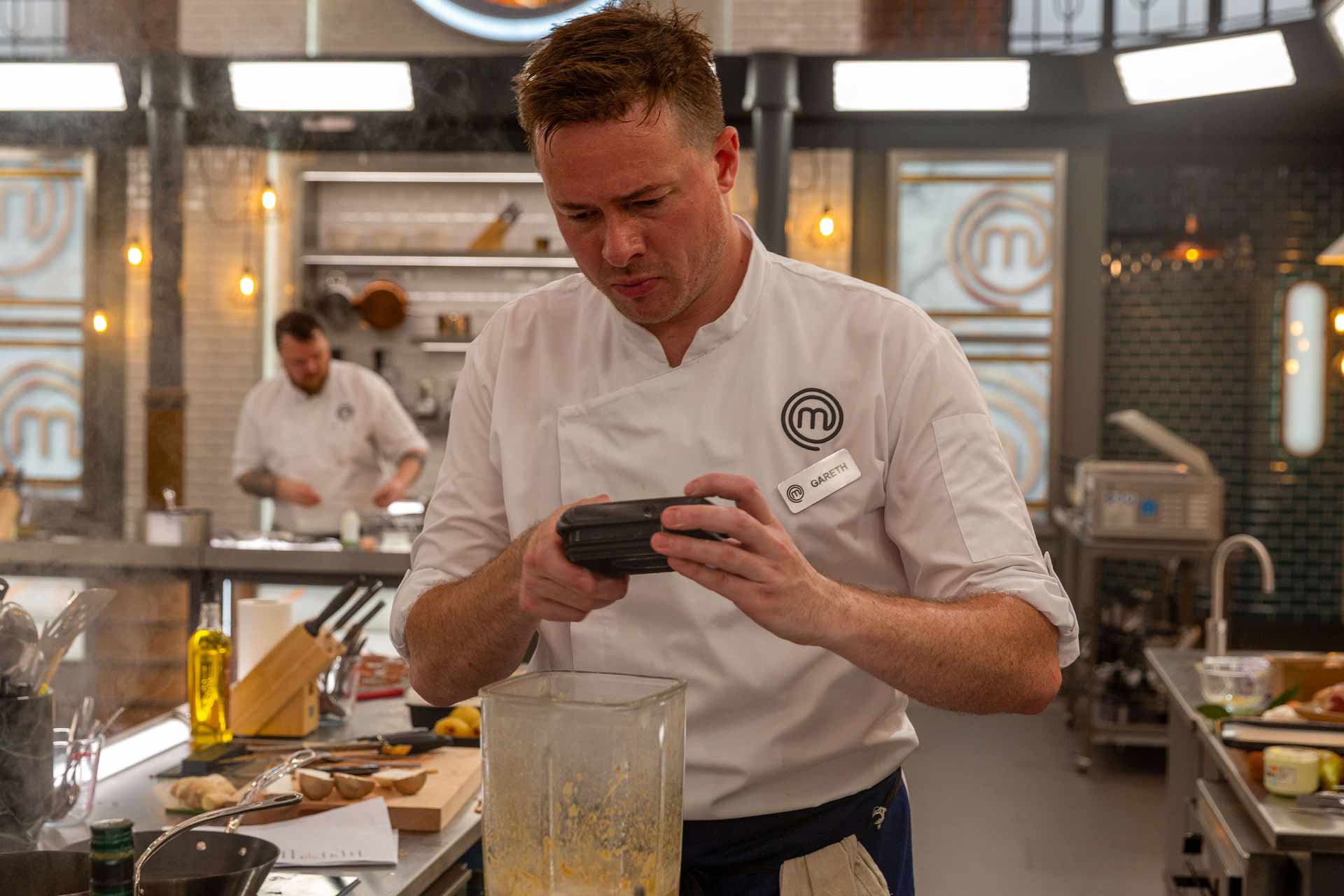 Gareth Baty on MasterChef: The Professionals