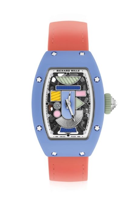 Multi-coloured watch