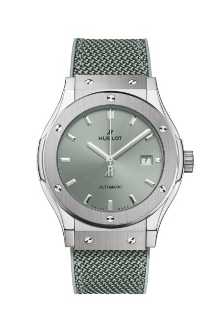 Sage green timepiece