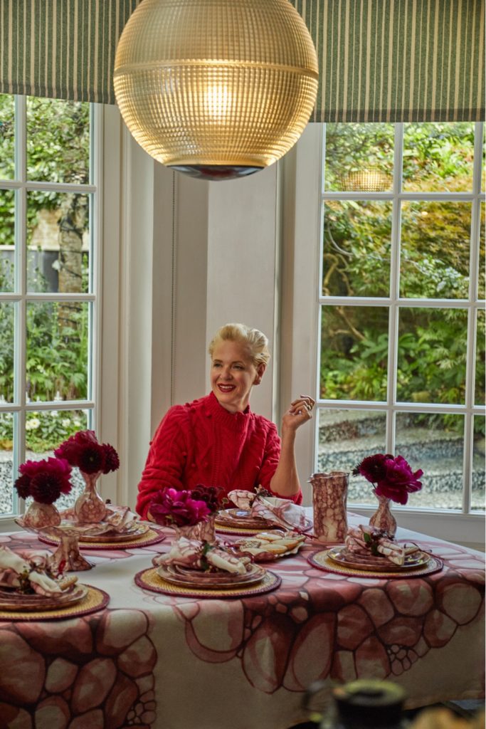 Deborah Brett at home