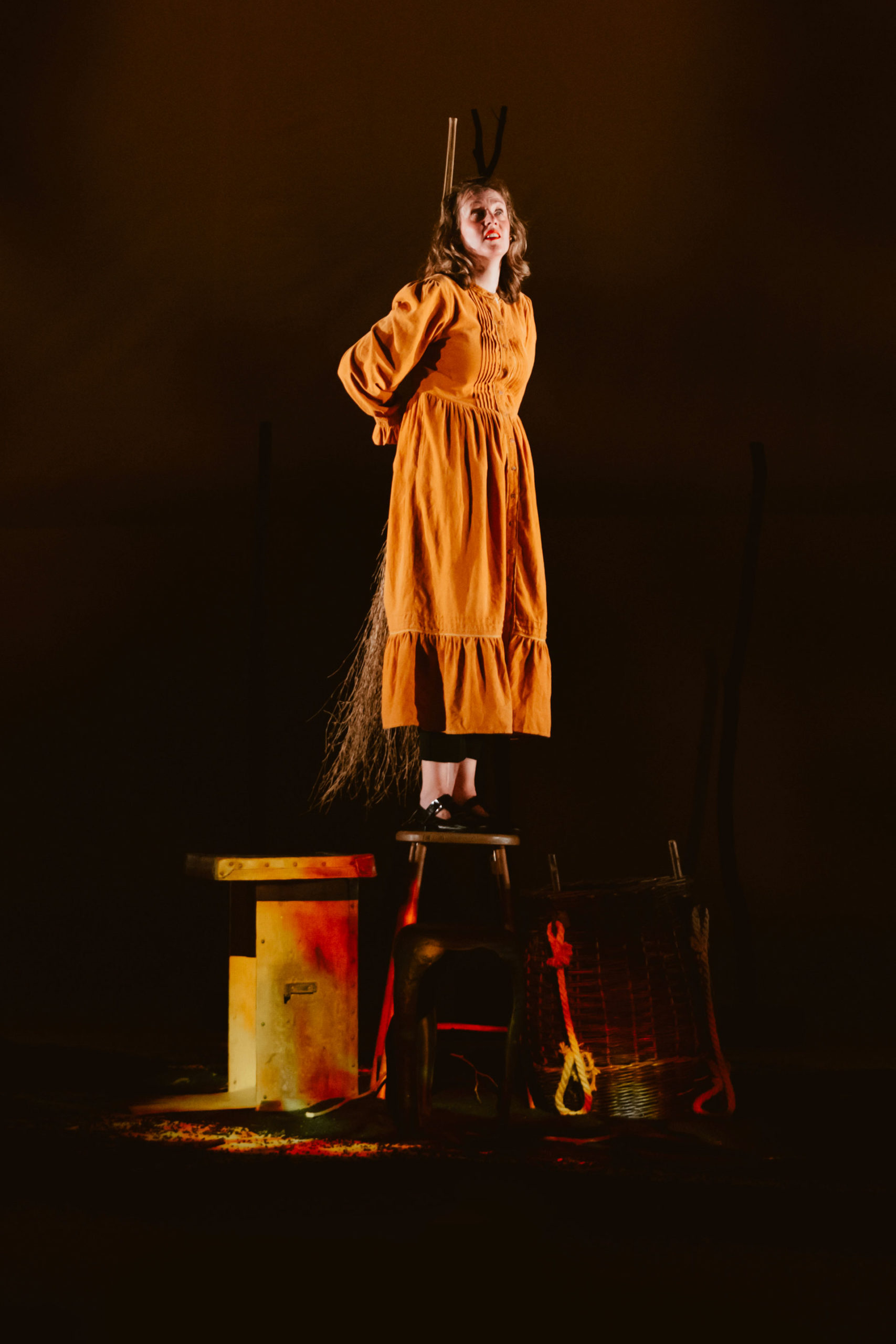 Bryony Kimmings in Bog Witch at the Soho Theatre Walthamstow