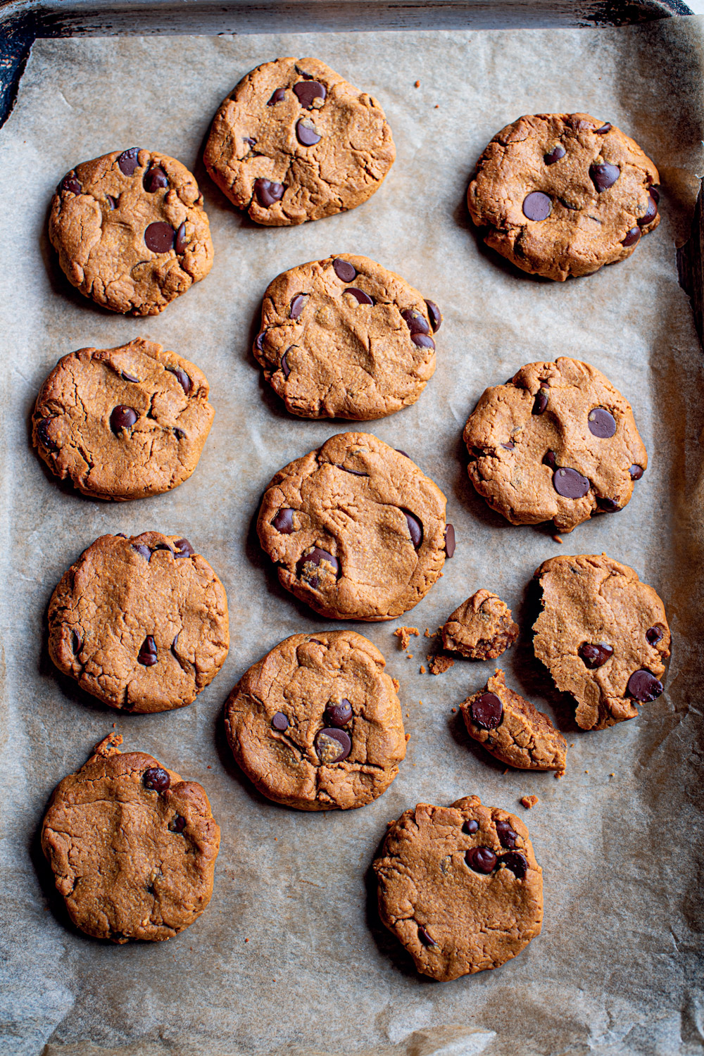 Dominique Ludwig's chocolate chip peanut cookies