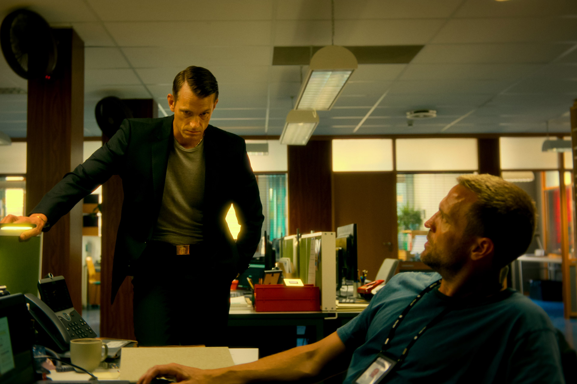 Joel Kinnaman, Tobias Santelmann in Jo Nesbo's Detective Hole