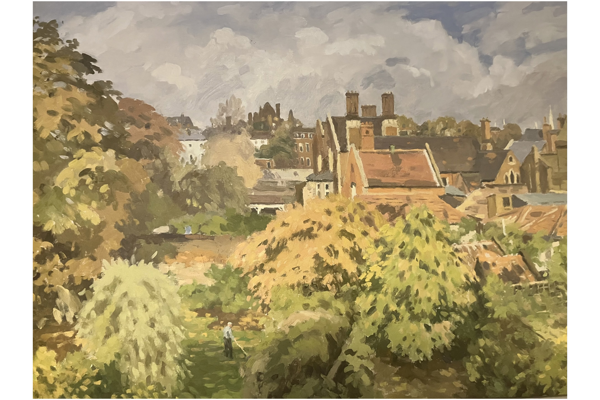 From My Studio Window, Donald Chisholm Towner (1903 – 1985), 1976, Collection Burgh House