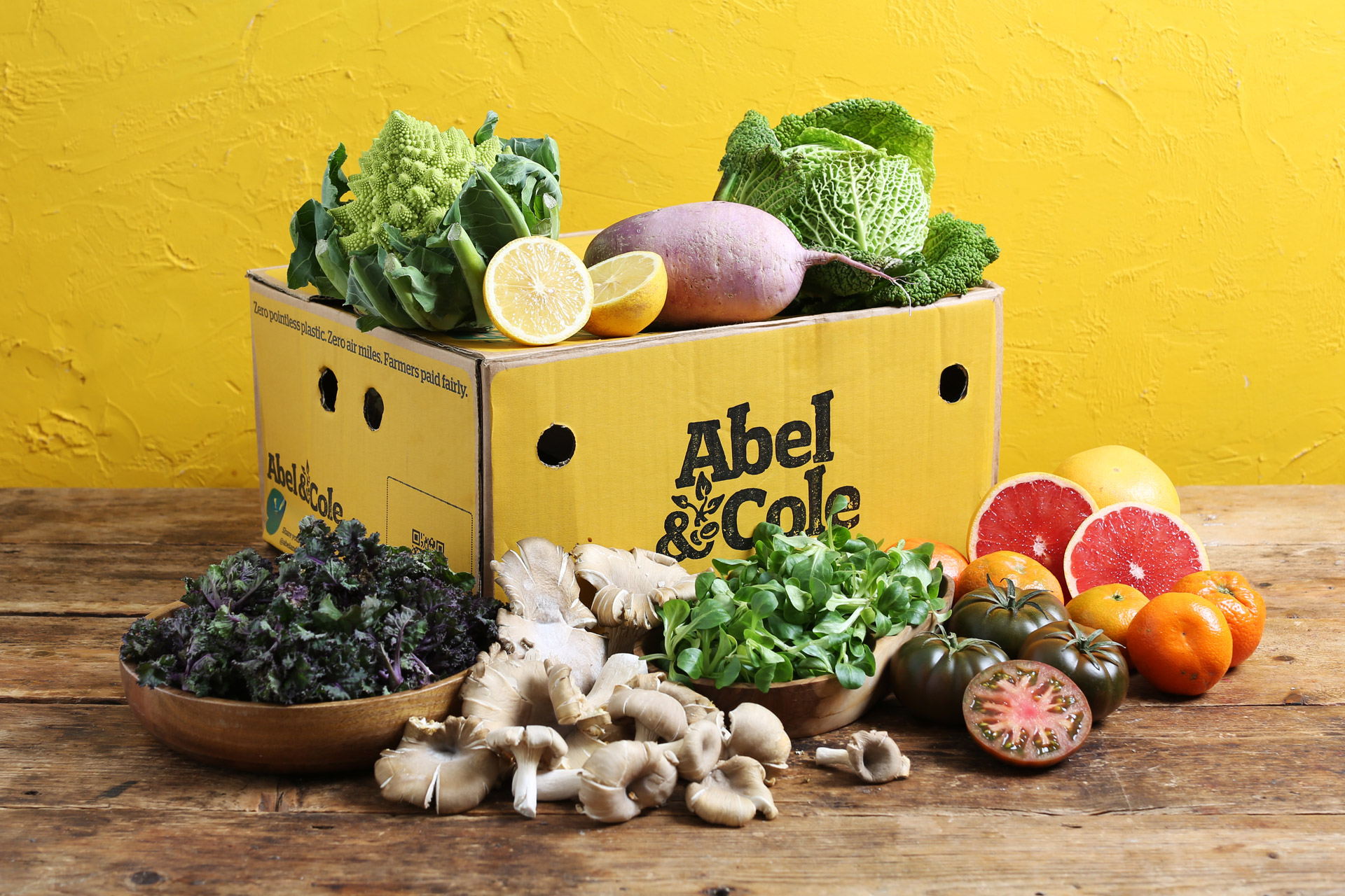 Abel & Cole vegetable box