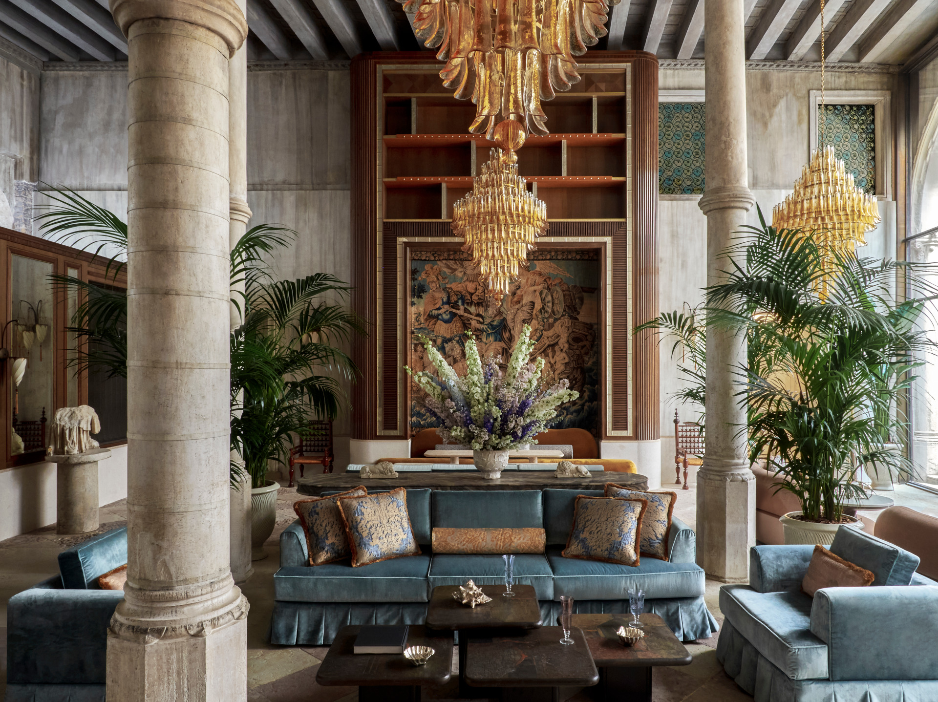 Hotel lobby of Orient Express Venezia