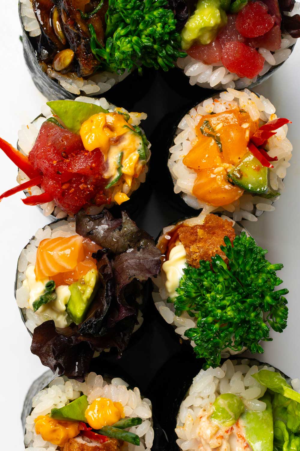 Sushi at Saltwater restaurant, Soho