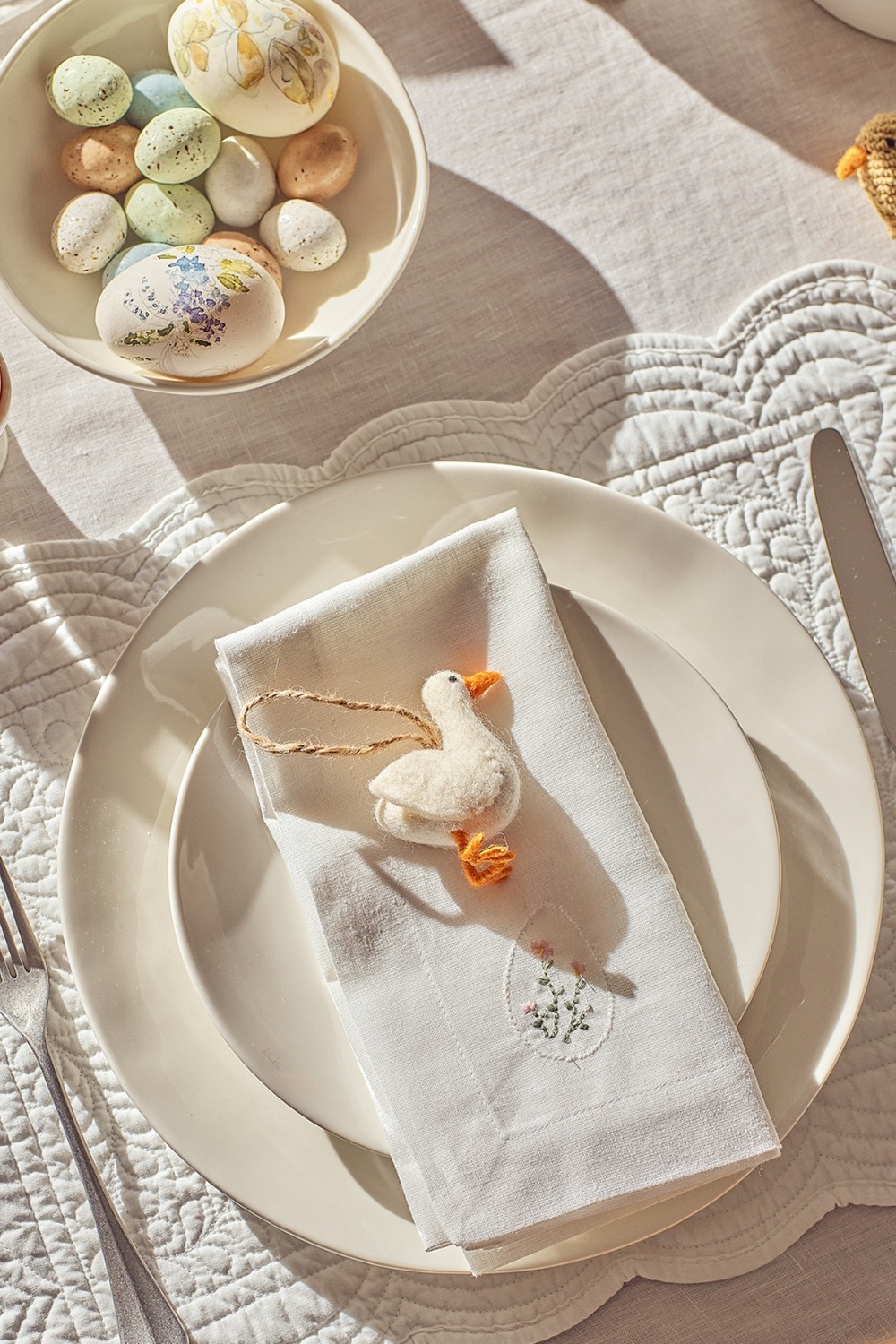Easter tablescape