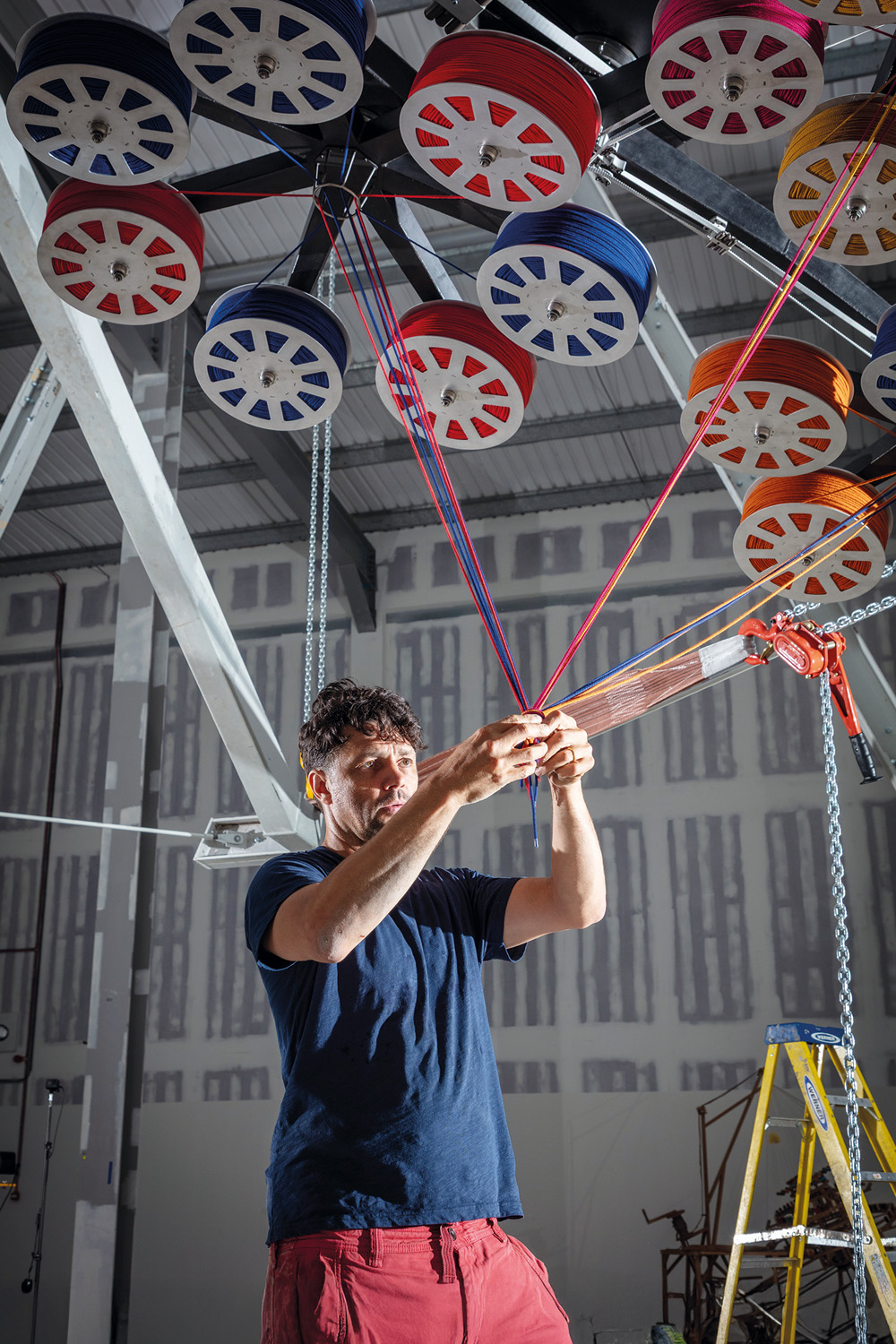 Conrad Shawcross's UMBILICAL, July 2025