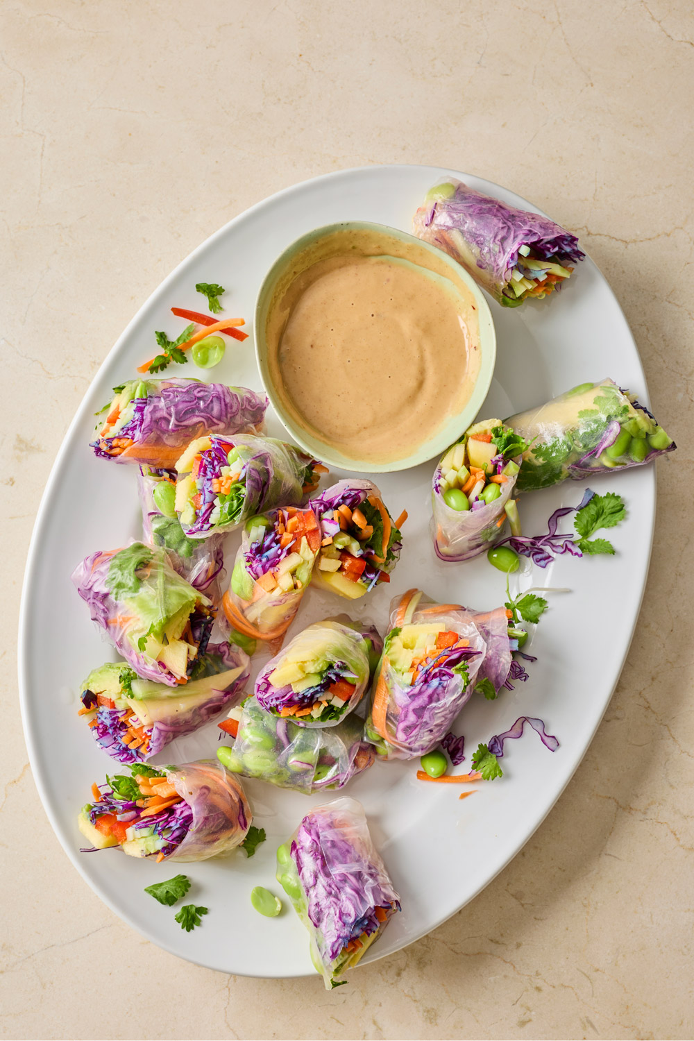 Vegetable spring rolls