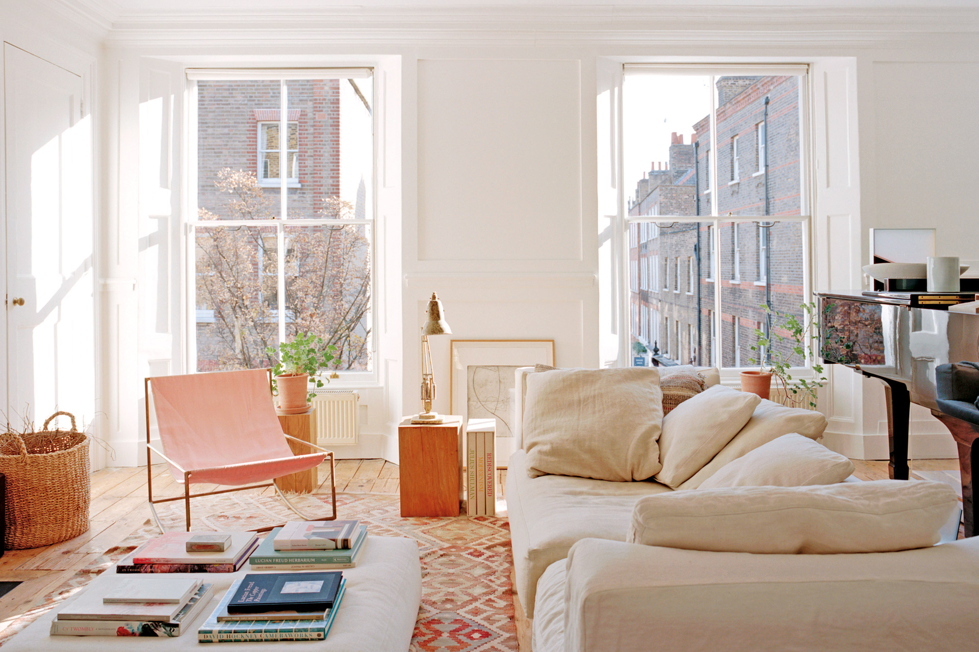 A bright living room