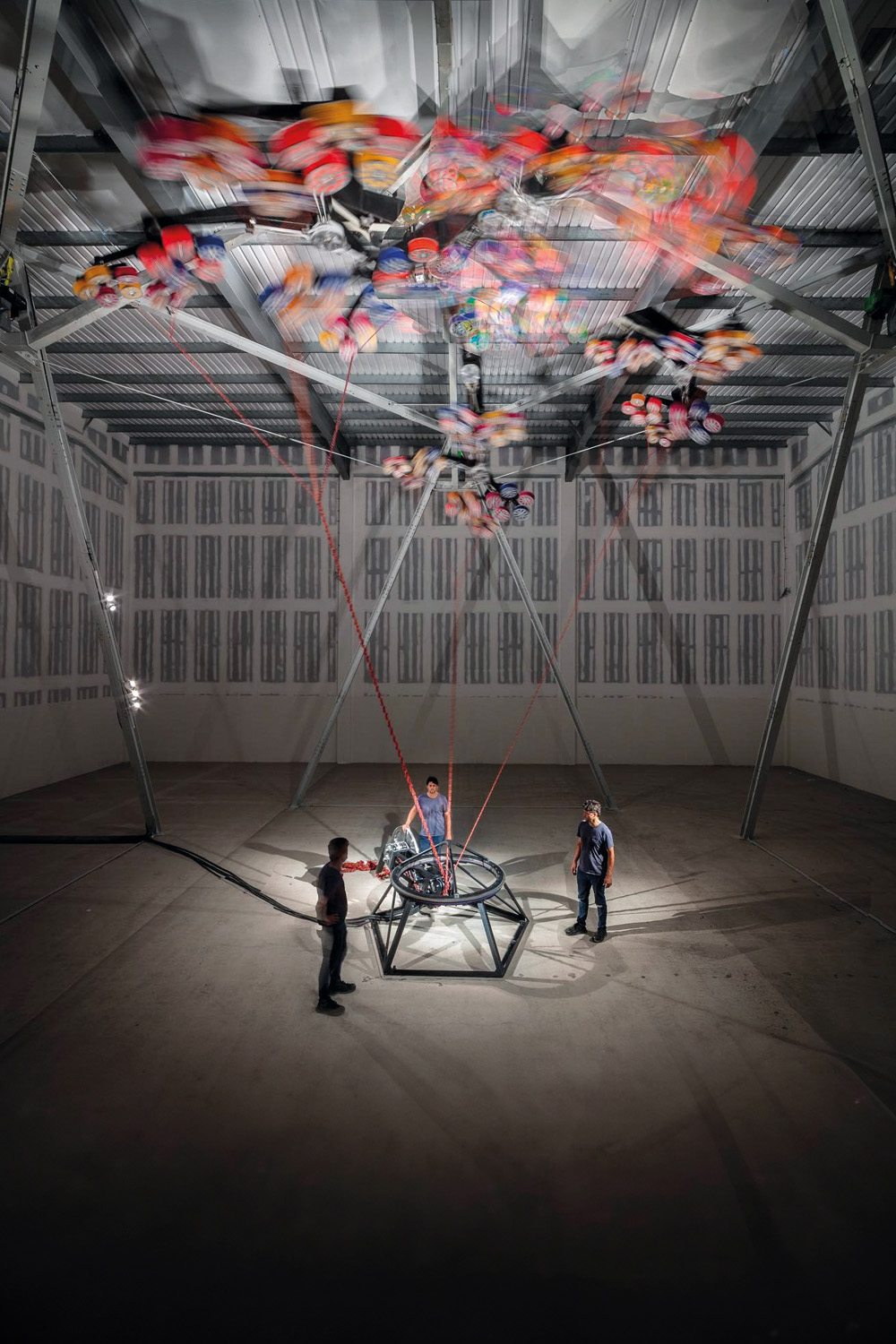 A sculpture by Conrad Shawcross