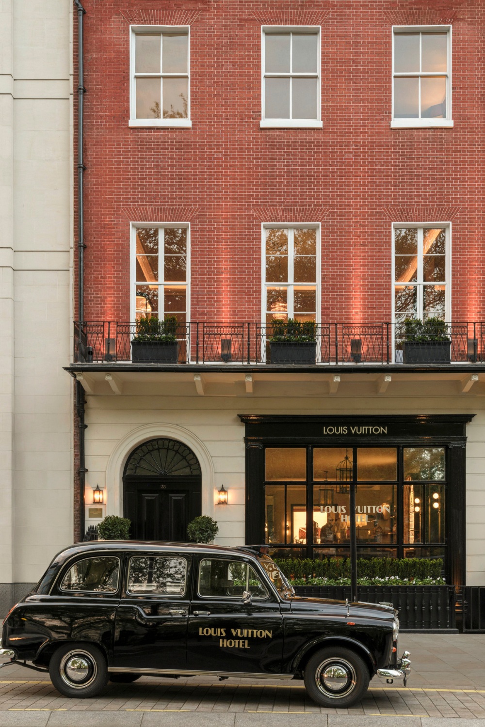 Louis Vuitton hotel facade