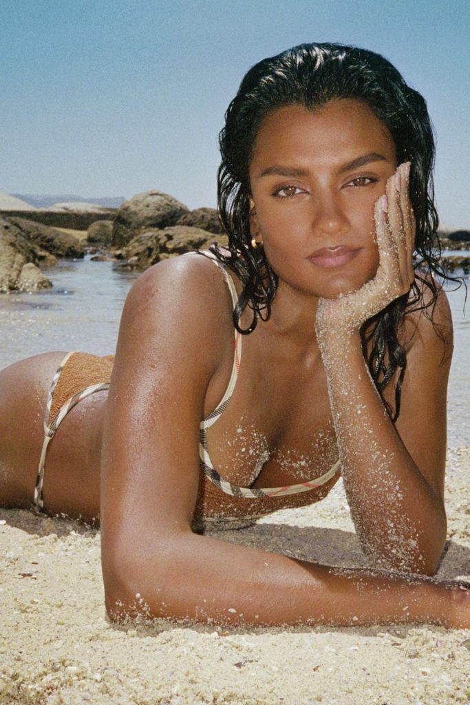 Burberry Just Dropped The Coolest Swimwear Capsule With Hunza G