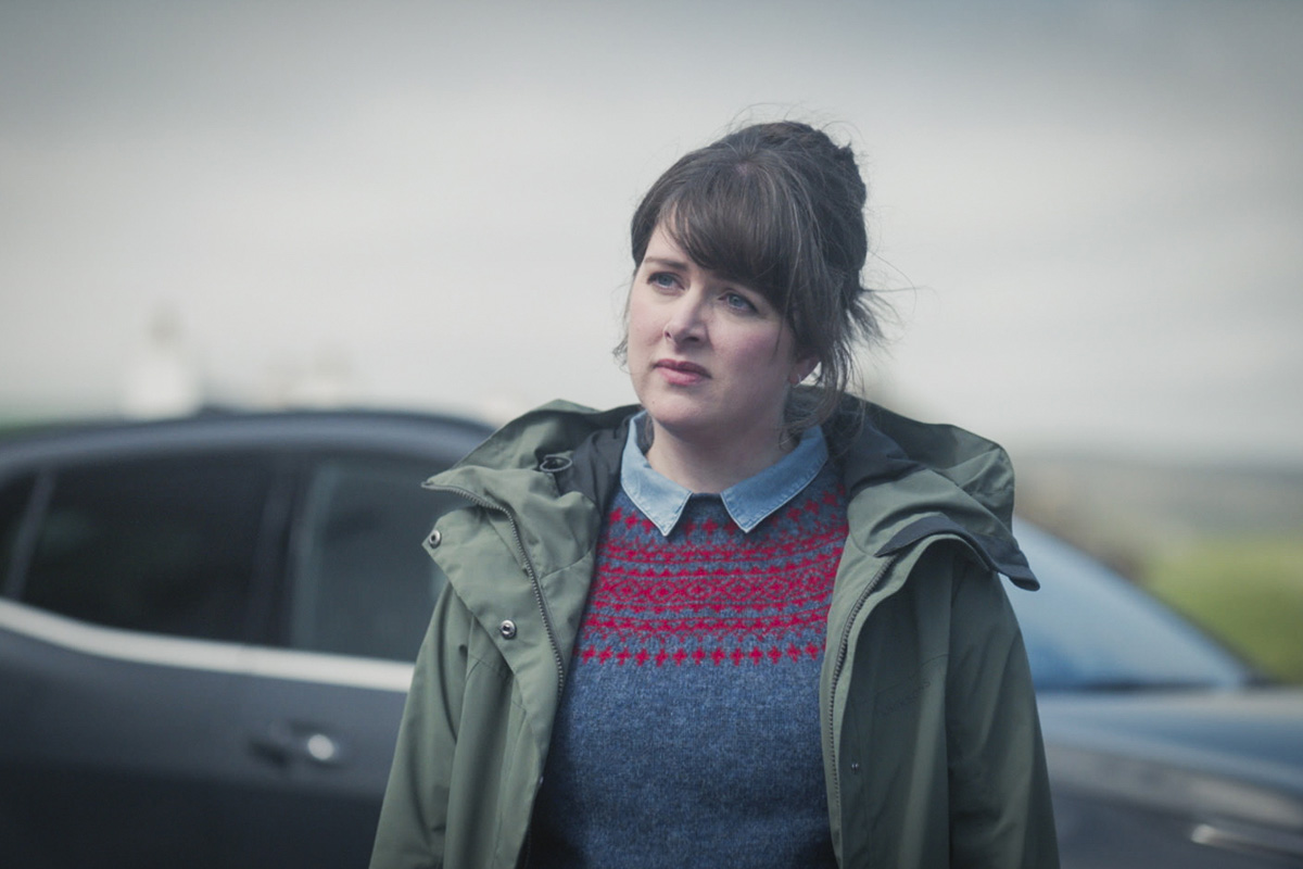 DI ‘Tosh’ McIntosh (ALISON O’DONNELL) in Shetland.