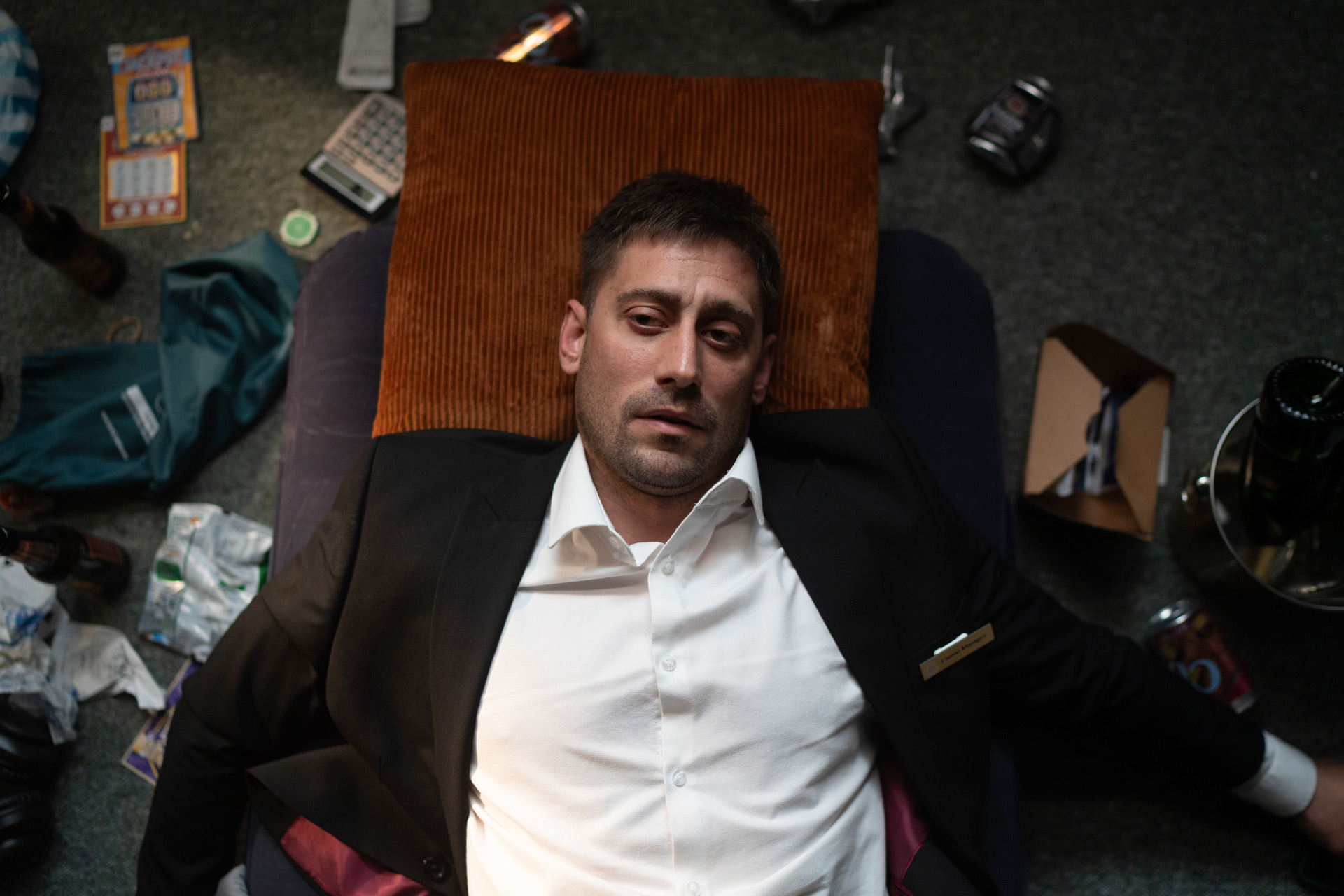 Matty (MICHAEL SOCHA) in The Cage.