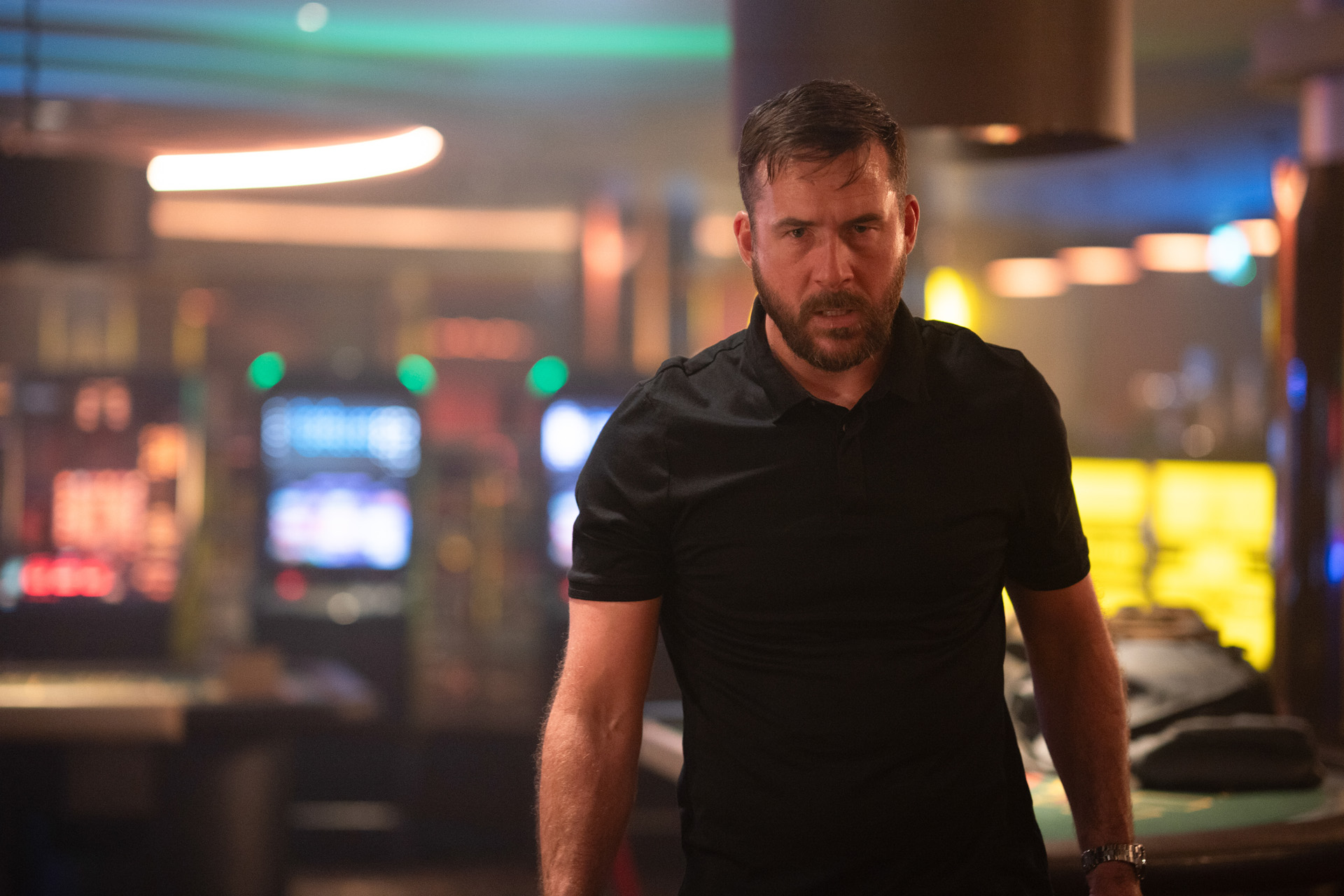 Gary (BARRY SLOANE) in The Cage.