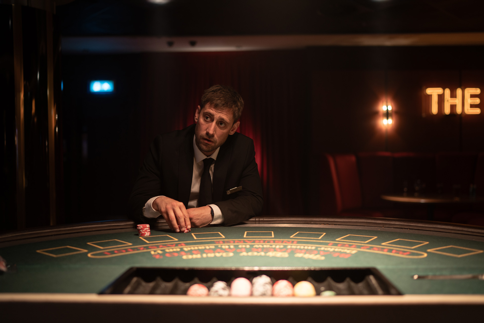 Matty (MICHAEL SOCHA) in The Cage.