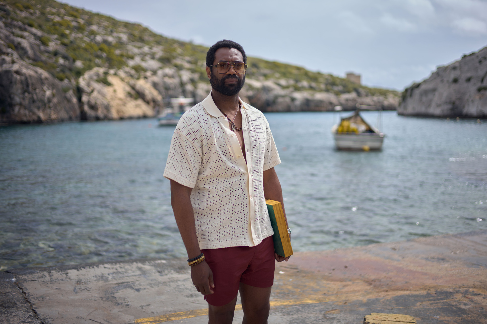 Solomon (NICHOLAS PINNOCK) in Two Weeks In August