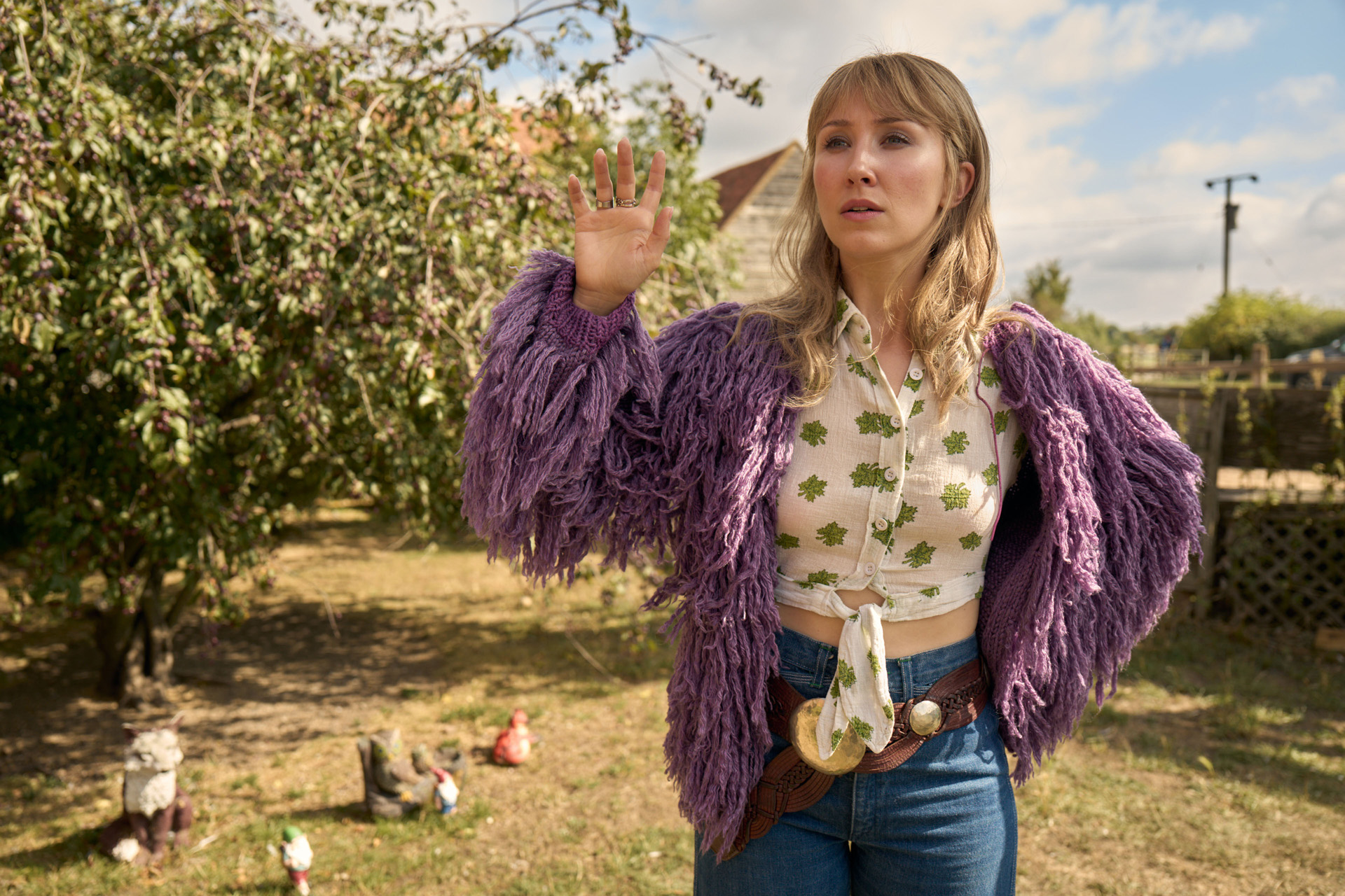 Lela (ERIN DOHERTY) in California Avenue.