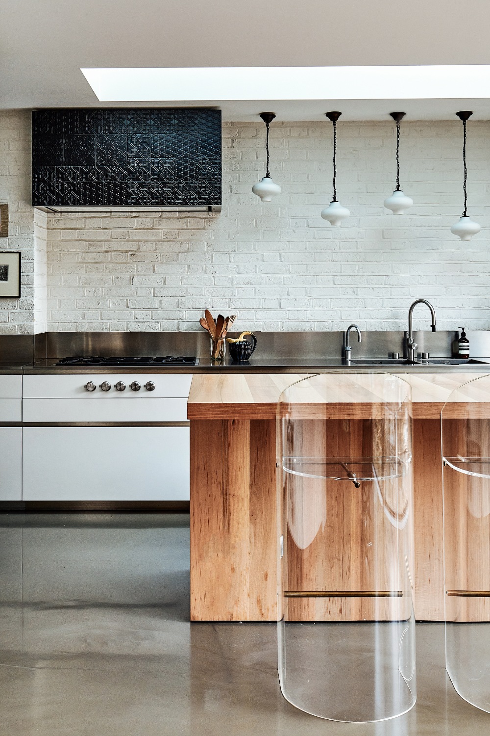 Kitchen island and counters