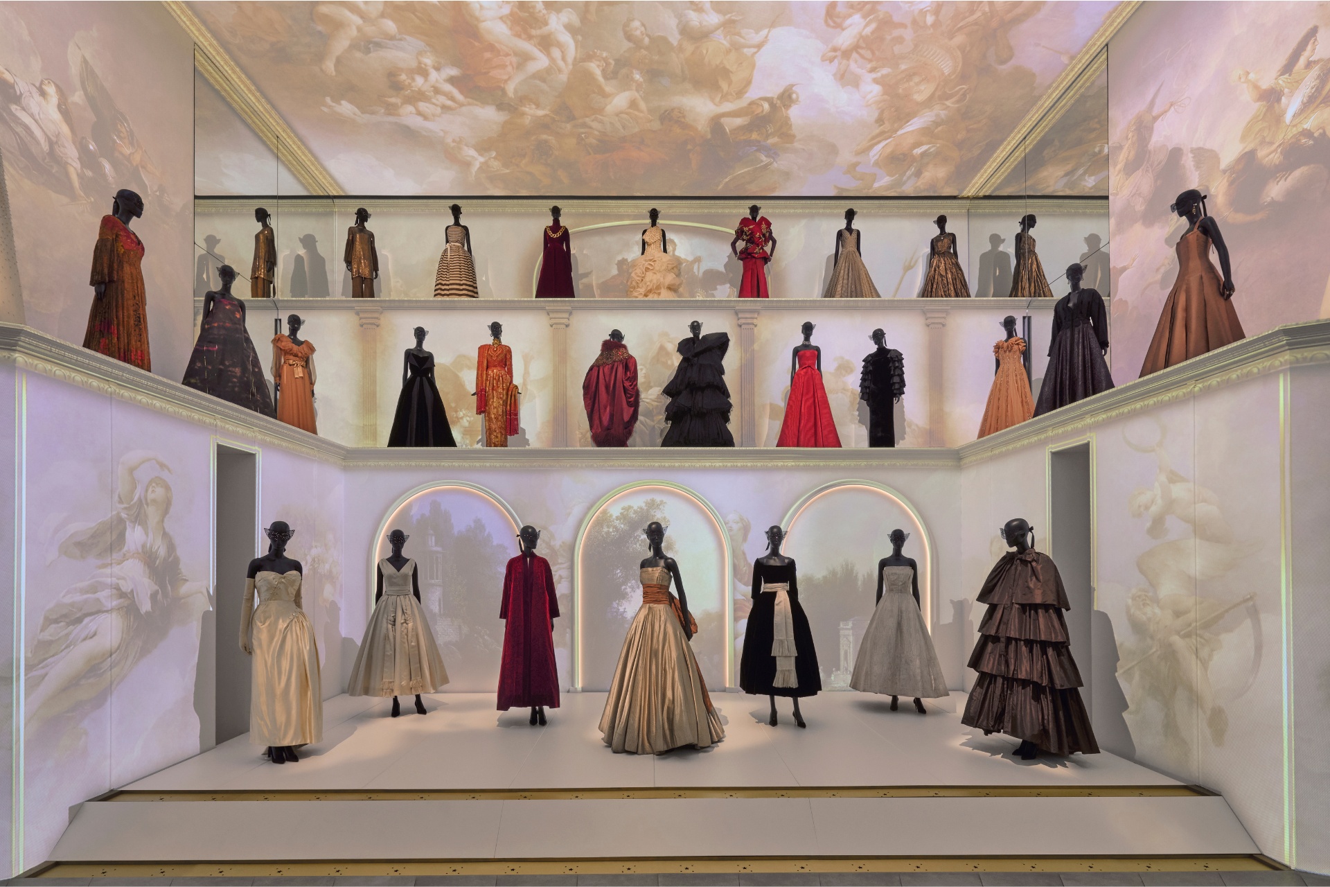 Dior fashion exhibition