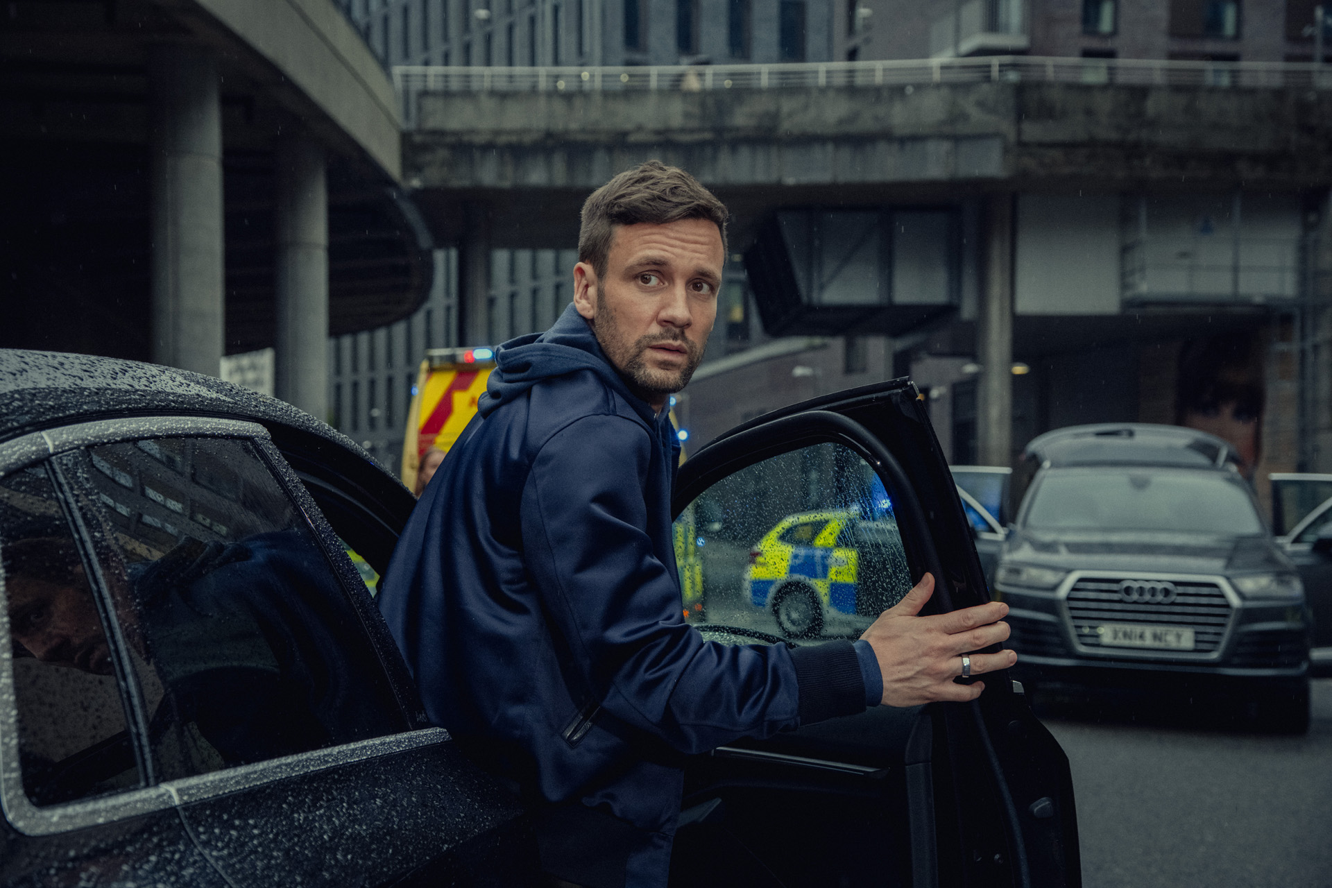 Nick Blood as Leo in Hit Point