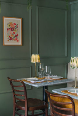 Interiors at Teal by Sally Abé