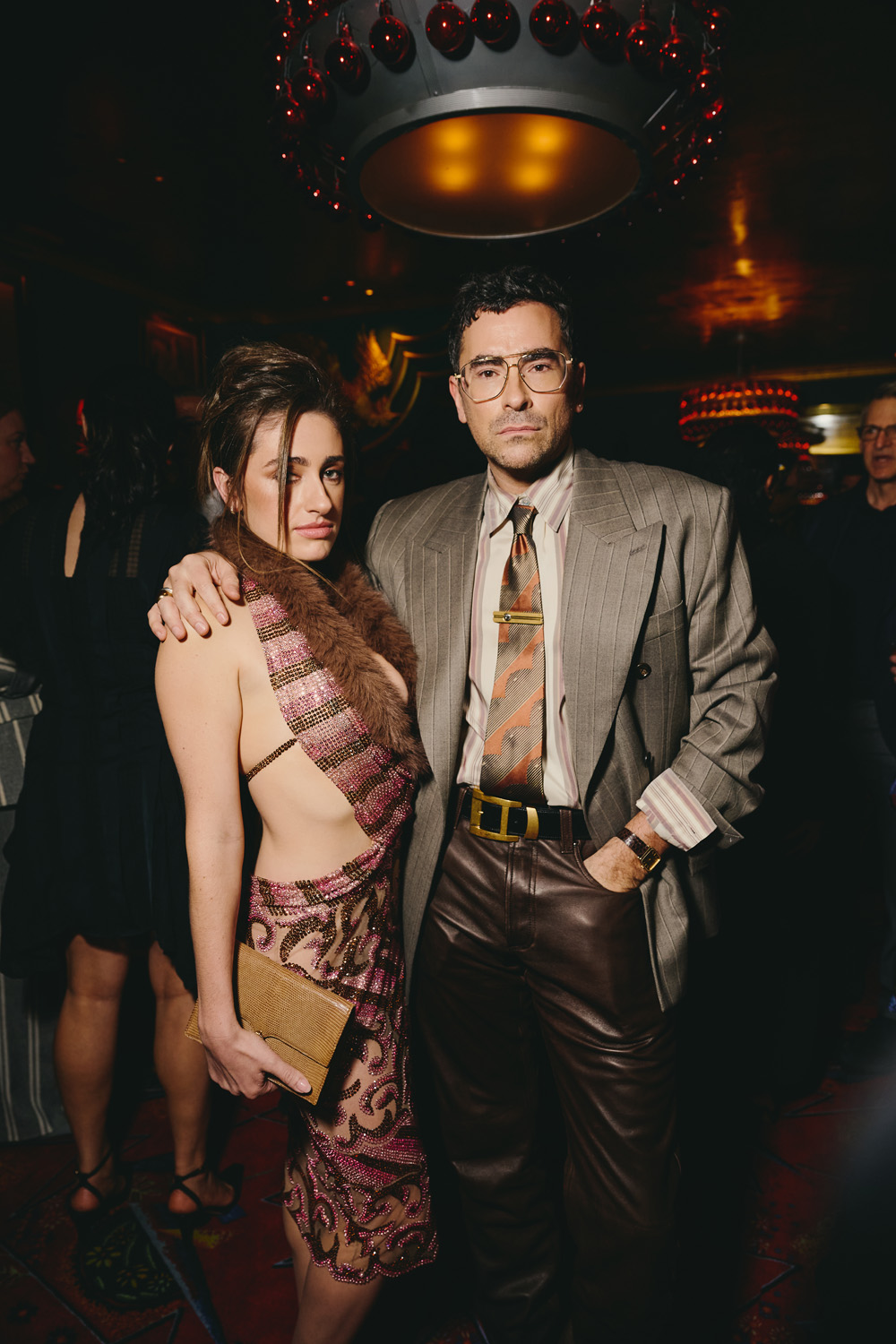 Rachel Sennott and Dan Levy attend the NYC Premiere Screening and Party for BIG MISTAKES on April 06, 2026 in New York City