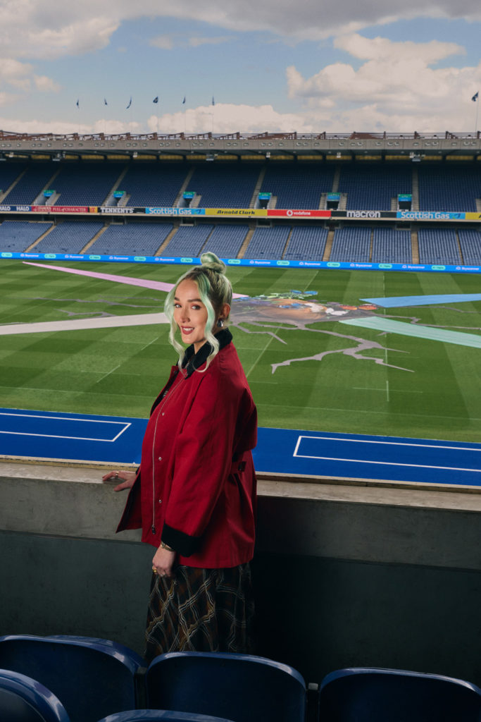 Claire Luxton On Transforming Murrayfield Stadium With Her Art