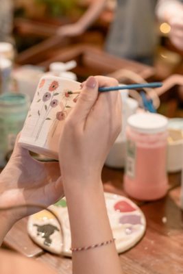 Pottery painting in London