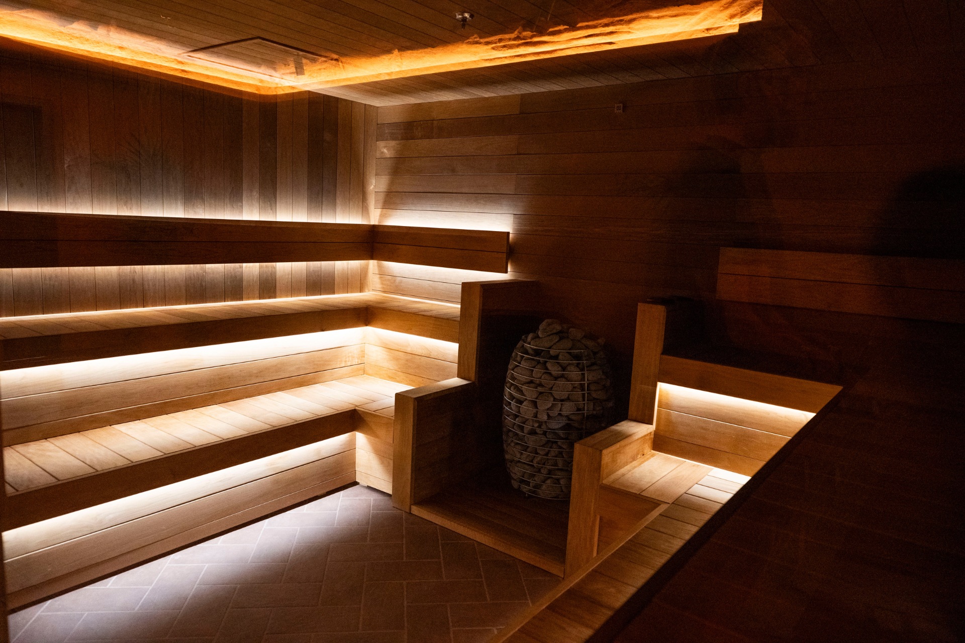 Sauna at Tramp Health